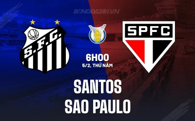 Santos vs Sao Paulo: Trận Derby Nảy Lửa, Ai Sẽ Thoát Khỏi Vòng Xoáy Khủng Hoảng? 1