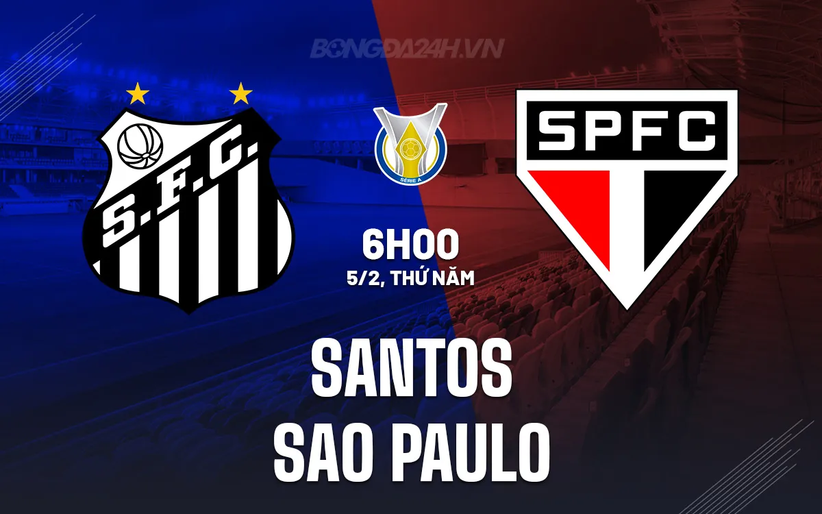 Santos vs Sao Paulo Santos vs Sao Paulo