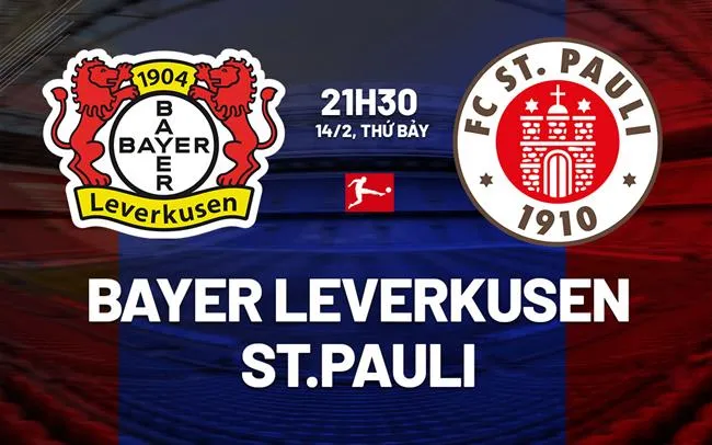 nhan dinh bong da du doan Bayer Leverkusen vs StPauli vdqg duc bundesliga hom nay nhan dinh bong da du doan Bayer Leverkusen vs StPauli vdqg duc bundesliga hom nay
