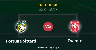 Fortuna Sittard vs Twente 21/03