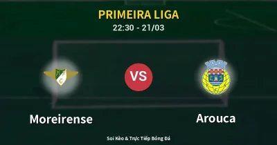 Moreirense vs Arouca 21/03