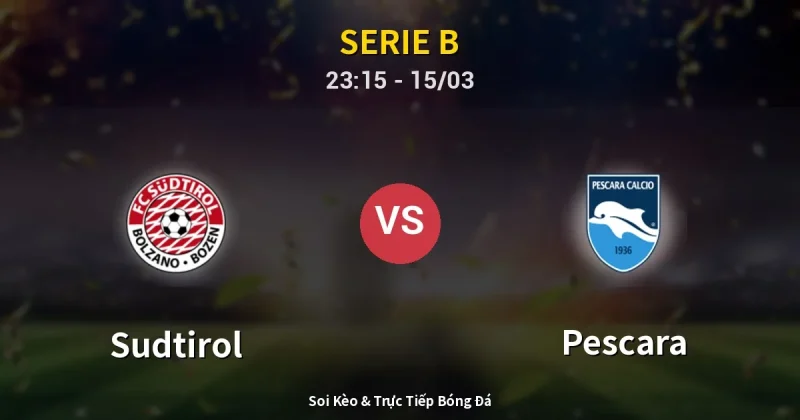 Sudtirol vs Pescara 15/03