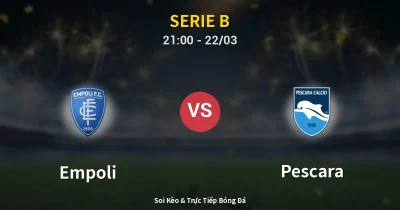 Empoli vs Pescara 22/03