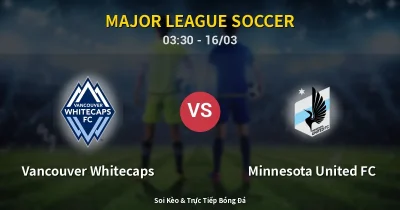 Vancouver Whitecaps vs Minnesota United FC 16/03