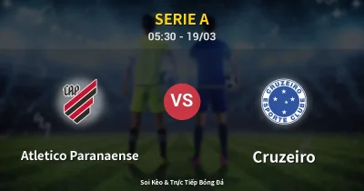 Atletico Paranaense vs Cruzeiro 19/03