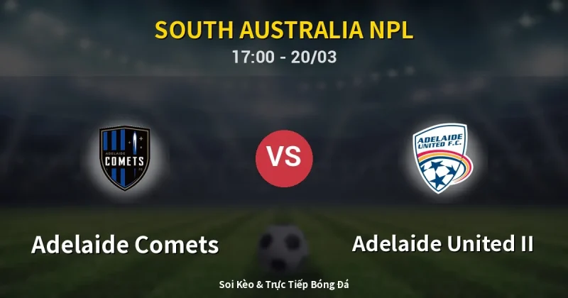 Adelaide Comets vs Adelaide United II 20/03