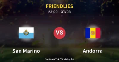 San Marino vs Andorra 31/03