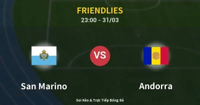 San Marino vs Andorra 31/03