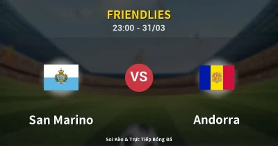 San Marino vs Andorra 31/03