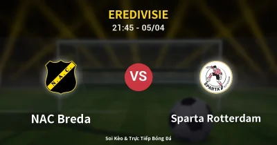 NAC Breda vs Sparta Rotterdam 05/04