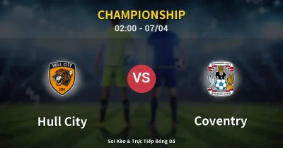 Hull City vs Coventry 07/04