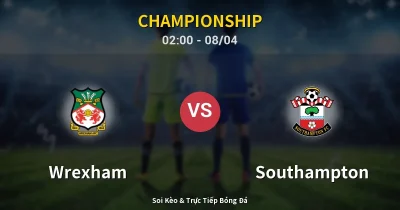 Wrexham vs Southampton 08/04