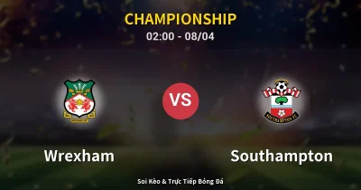 Wrexham vs Southampton 08/04