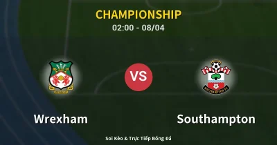 Wrexham vs Southampton 08/04