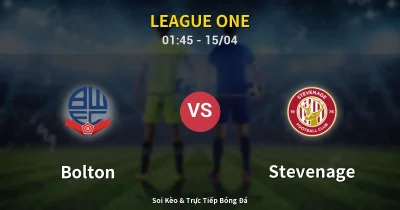 Bolton vs Stevenage 15/04