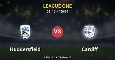Huddersfield vs Cardiff 15/04