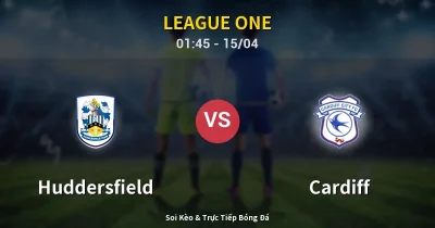 Huddersfield vs Cardiff 15/04