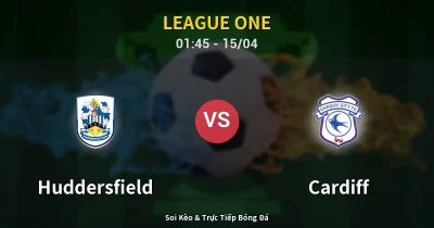 Huddersfield vs Cardiff 15/04