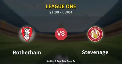 Rotherham vs Stevenage 03/04