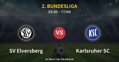 SV Elversberg vs Karlsruher SC 17/04