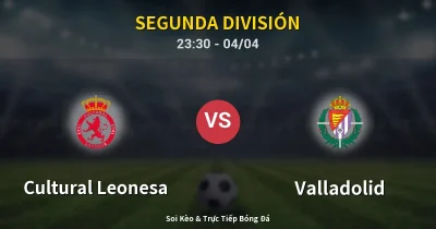 Cultural Leonesa vs Valladolid 04/04