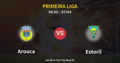 Arouca vs Estoril 07/04