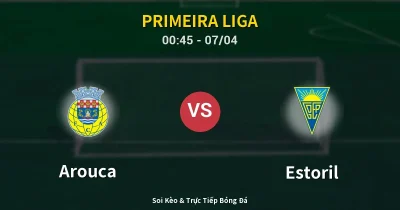 Arouca vs Estoril 07/04