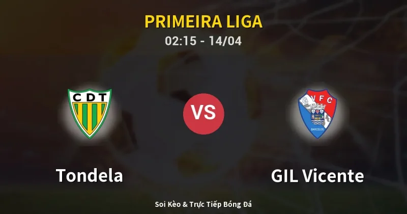 Tondela vs GIL Vicente 14/04