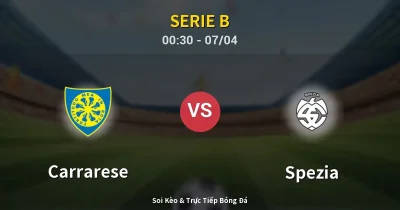 Carrarese vs Spezia 07/04