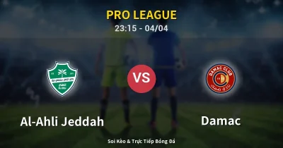 Al-Ahli Jeddah vs Damac 04/04