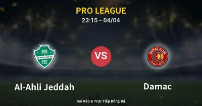 Al-Ahli Jeddah vs Damac 04/04