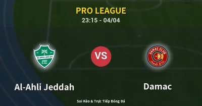 Al-Ahli Jeddah vs Damac 04/04
