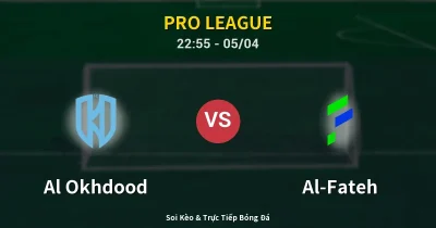 Al Okhdood vs Al-Fateh 05/04