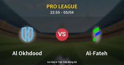 Al Okhdood vs Al-Fateh 05/04