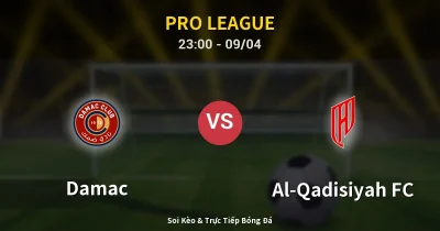 Damac vs Al-Qadisiyah FC 09/04