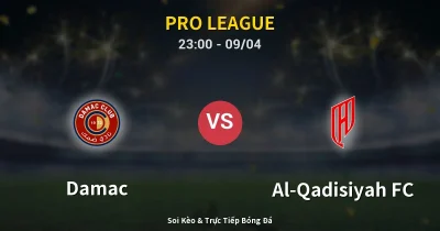 Damac vs Al-Qadisiyah FC 09/04