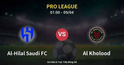 Al-Hilal Saudi FC vs Al Kholood 09/04