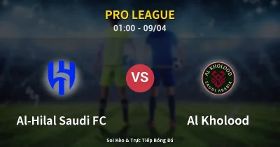 Al-Hilal Saudi FC vs Al Kholood 09/04