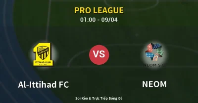 Al-Ittihad FC vs NEOM 09/04