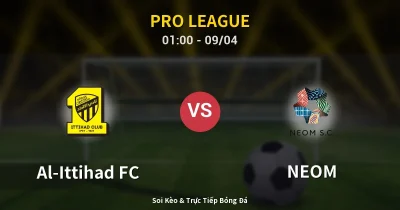 Al-Ittihad FC vs NEOM 09/04
