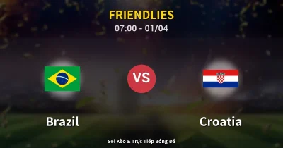 Brazil vs Croatia 01/04