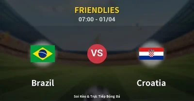 Brazil vs Croatia 01/04
