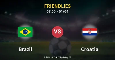 Brazil vs Croatia 01/04