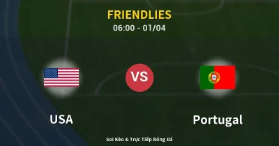 USA vs Portugal 01/04