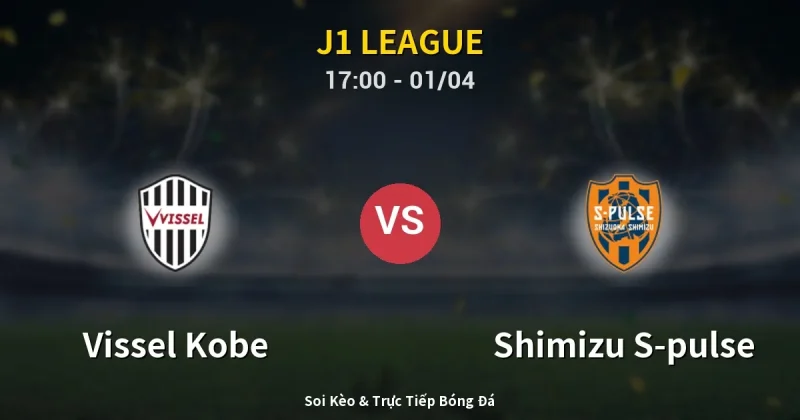 Vissel Kobe vs Shimizu S-pulse 01/04