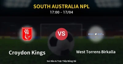 Croydon Kings vs West Torrens Birkalla 17/04