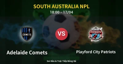 Adelaide Comets vs Playford City Patriots 17/04