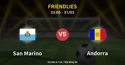 San Marino vs Andorra 31/03
