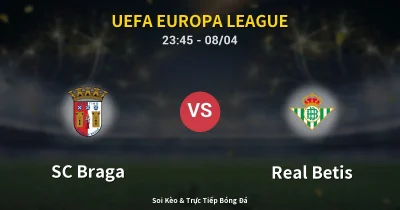 SC Braga vs Real Betis 08/04