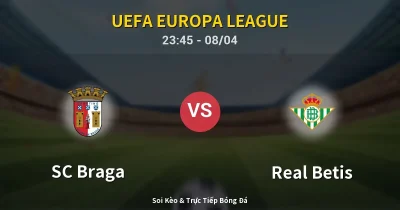 SC Braga vs Real Betis 08/04